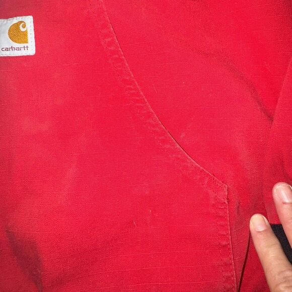 Carhartt Alabama Crimson Red Jacket Quilted inner L 100809 607 Limited Edition - Picture 4 of 8